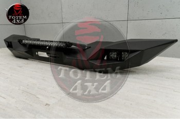Paragolpe delantero soporte winch y led Jeep Wrangler JK 